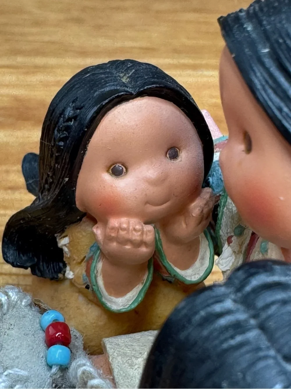 Friends of the Feather Enesco #832464 Minnetonka Native American Family 🪶